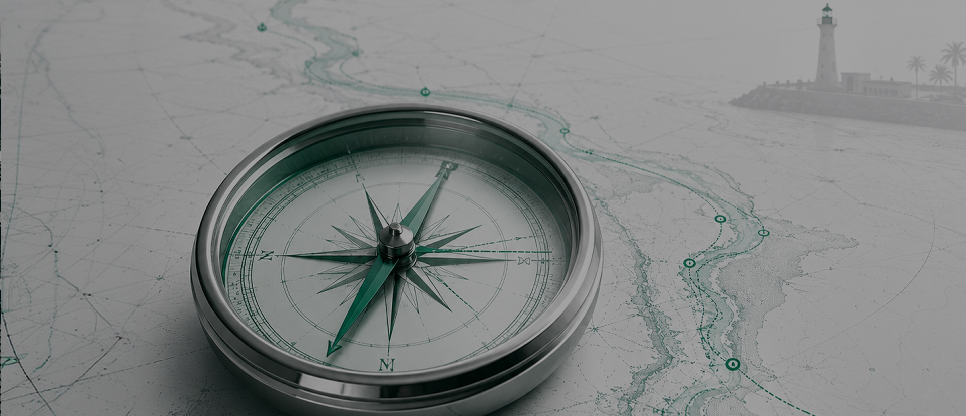 Maritime navigation compass