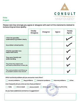 Customer feedback form 2