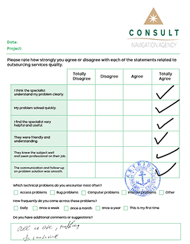 Customer feedback form 4